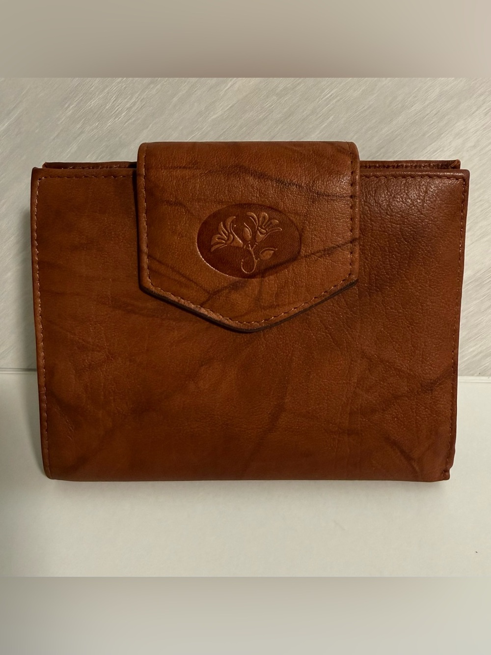 Vintage Buxton Heiress Cardex Leather Wallet NWT Box Mahogany - Picture 2 of 13